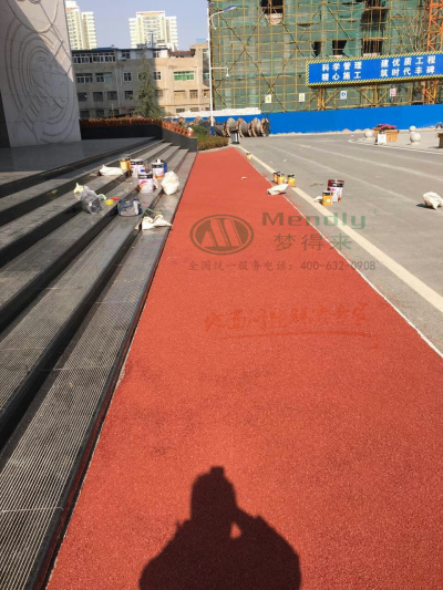 航天五一〇所 昭苏彩色路面